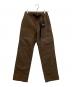 WILD THINGS（ワイルドシングス）の古着「TWILL PLAIN PANTS」｜ブラウン