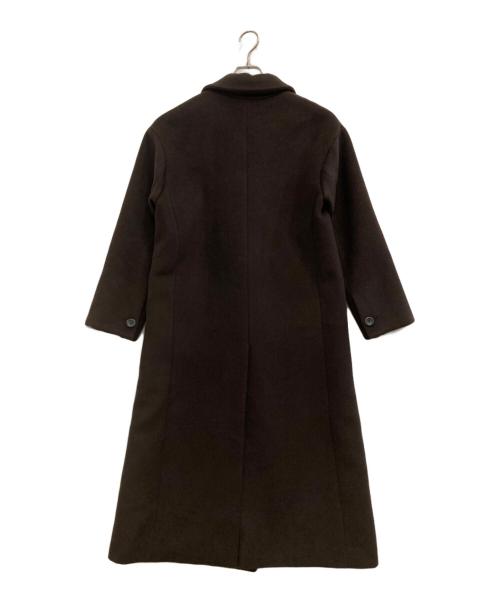 na.e（ナエ）na.e (ナエ) ウールコート ブラウン サイズ:Fの古着・服飾アイテム