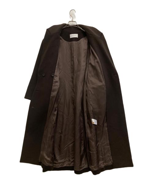 na.e（ナエ）na.e (ナエ) ウールコート ブラウン サイズ:Fの古着・服飾アイテム