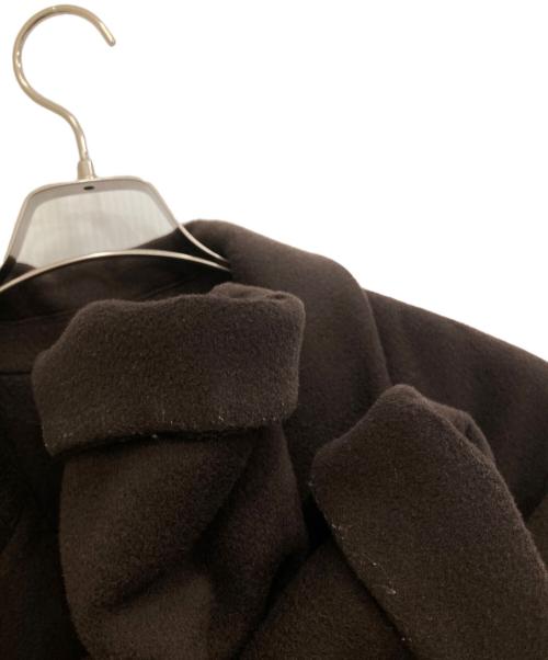 na.e（ナエ）na.e (ナエ) ウールコート ブラウン サイズ:Fの古着・服飾アイテム