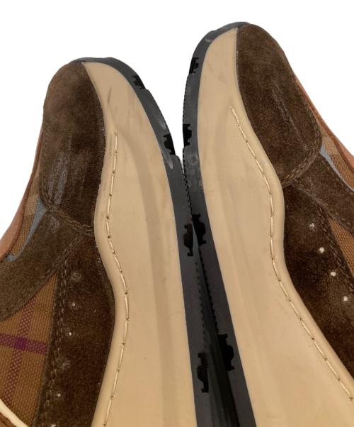 BURBERRY（バーバリー）BURBERRY (バーバリー) スニーカー - Sean 2 ブラウン サイズ:40の古着・服飾アイテム