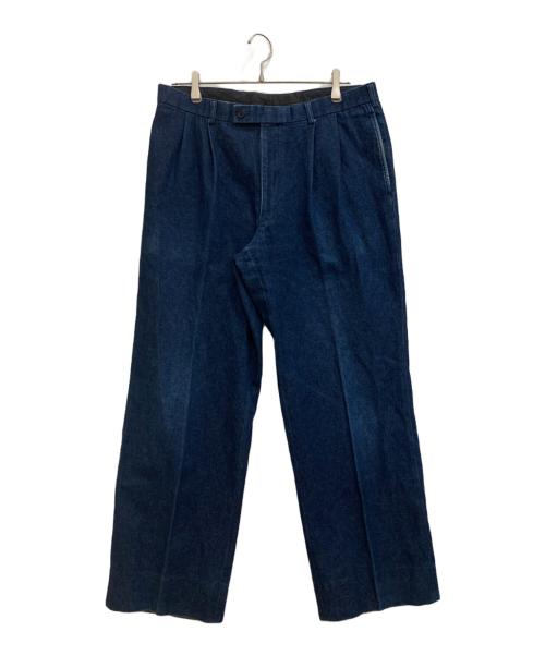 Wrangler（ラングラー）Wrangler (ラングラー) タックデニムパンツ インディゴ サイズ:SIZE 91の古着・服飾アイテム