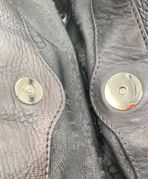 CELINE（セリーヌ）CELINE (セリーヌ) ピロースモール2WAYハンドバッグ ブラックの古着・服飾アイテム