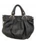 中古・古着 CELINE (セリーヌ) ピロースモール2WAYハンドバッグ ブラック：35000円