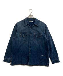 OLD JOE BRAND（オールドジョーブランド）の古着「SWALLOW COLLAR SPORTS SHIRTS」｜インディゴ