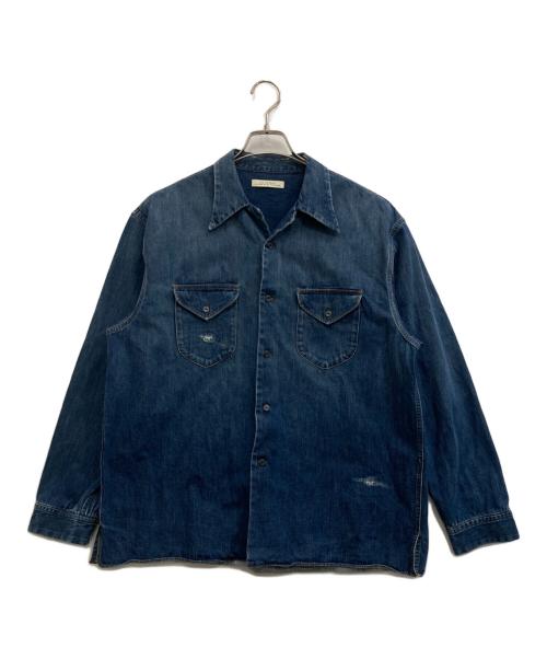 OLD JOE BRAND（オールドジョーブランド）old joe brand (オールドジョーブランド) SWALLOW COLLAR SPORTS SHIRTS インディゴ サイズ:SIZE 16 1/2の古着・服飾アイテム