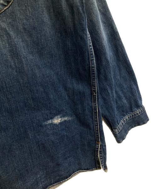 OLD JOE BRAND（オールドジョーブランド）old joe brand (オールドジョーブランド) SWALLOW COLLAR SPORTS SHIRTS インディゴ サイズ:SIZE 16 1/2の古着・服飾アイテム