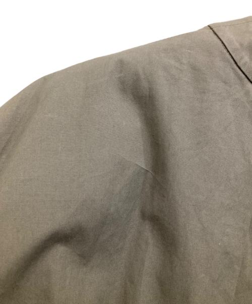 LOHEN（ローヘン）LOHEN (ローヘン) シルク混バックデザインワンピース カーキ サイズ:38の古着・服飾アイテム