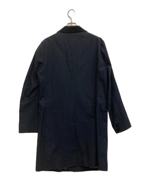 JOHNBULL（ジョンブル）Johnbull (ジョンブル) ウール混チェスターコート ネイビー サイズ:Lの古着・服飾アイテム