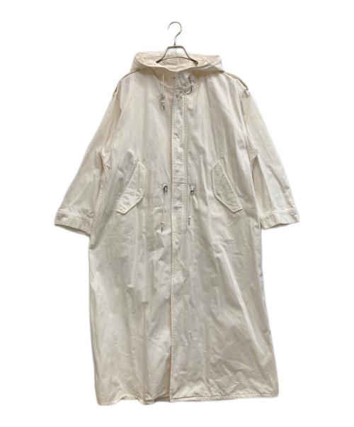 JOURNAL STANDARD（ジャーナルスタンダード）JOURNAL STANDARD (ジャーナルスタンダード) フーデッドコート ホワイト サイズ:-の古着・服飾アイテム