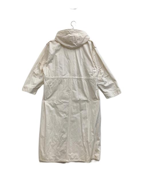 JOURNAL STANDARD（ジャーナルスタンダード）JOURNAL STANDARD (ジャーナルスタンダード) フーデッドコート ホワイト サイズ:-の古着・服飾アイテム