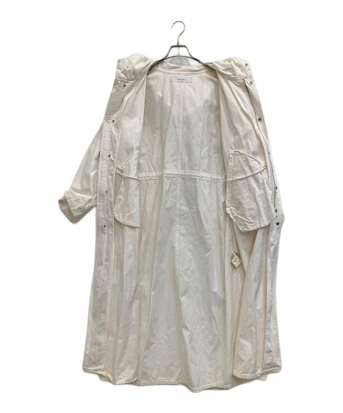 JOURNAL STANDARD（ジャーナルスタンダード）JOURNAL STANDARD (ジャーナルスタンダード) フーデッドコート ホワイト サイズ:-の古着・服飾アイテム