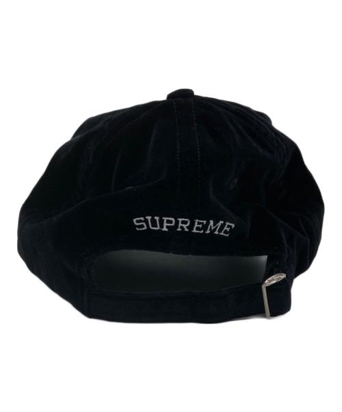 SUPREME（シュプリーム）SUPREME (シュプリーム) Velvet 2-Tone 6-Panel ブラック 未使用品の古着・服飾アイテム