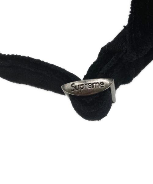 SUPREME（シュプリーム）SUPREME (シュプリーム) Velvet 2-Tone 6-Panel ブラック 未使用品の古着・服飾アイテム