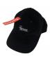 SUPREME（シュプリーム）の古着「Velvet 2-Tone 6-Panel」｜ブラック