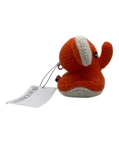 J.W.ANDERSON（ジェイダブリューアンダーソン）J.W.ANDERSON (ジェイダブリューアンダーソン) バッグチャーム オレンジの古着・服飾アイテム