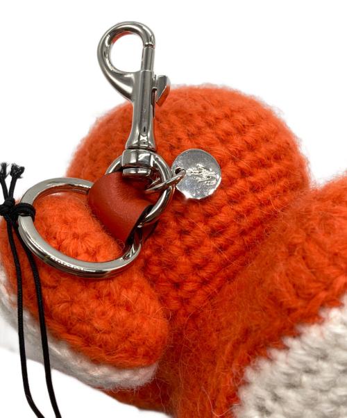 J.W.ANDERSON（ジェイダブリューアンダーソン）J.W.ANDERSON (ジェイダブリューアンダーソン) バッグチャーム オレンジの古着・服飾アイテム