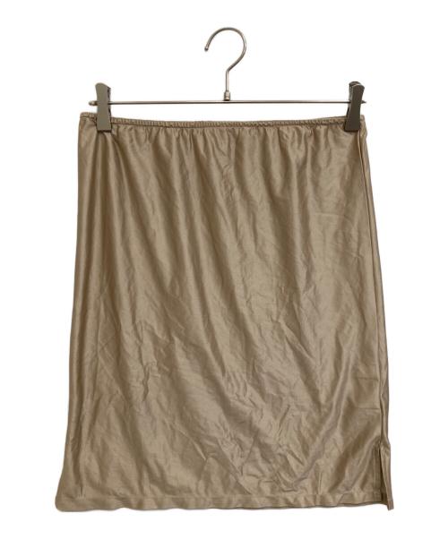 HER LIP TO（ハーリップトゥ）HER LIP TO (ハーリップトゥ) Two-Tone Belted Long Cardigan ベージュ サイズ:Mの古着・服飾アイテム