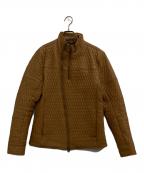 TETE HOMMEテット オム）の古着「レザージャケット」｜ブラウン