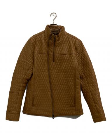 中古・古着通販】TETE HOMME (テット オム) レザージャケット ブラウン