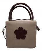 MARY QUANTマリークヮント）の古着「2WAYショルダーバッグ」｜ブラウン