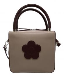 MARY QUANT（マリークヮント）の古着「2WAYショルダーバッグ」｜ブラウン