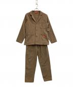 COOKMANクックマン）の古着「セットアップテーラードジャケット」｜ブラウン