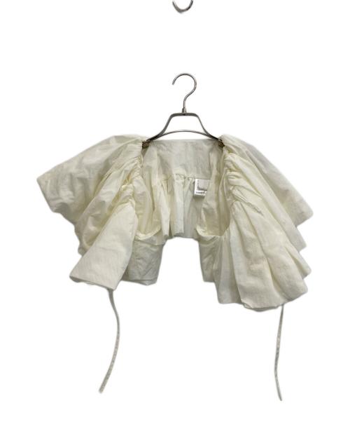 rosy monster（ロージーモンスター）rosy monster (ロージーモンスター) ピオニーボレロ ホワイト サイズ:FREEの古着・服飾アイテム
