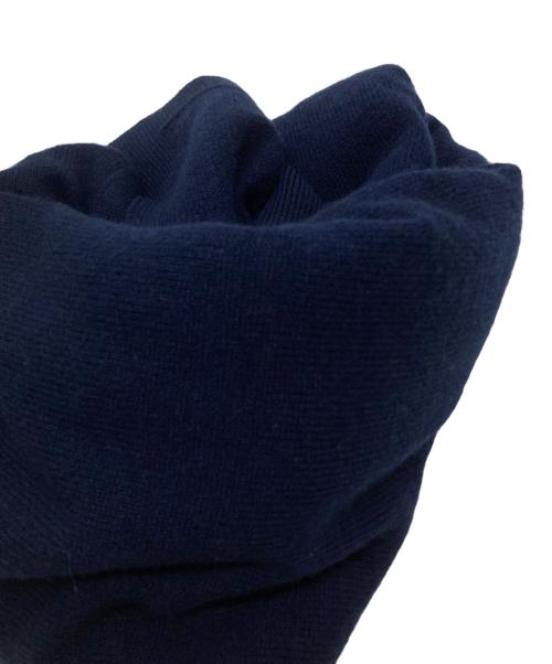 JIL SANDER（ジルサンダー）JIL SANDER (ジルサンダー) カシミヤマフラー ネイビーの古着・服飾アイテム