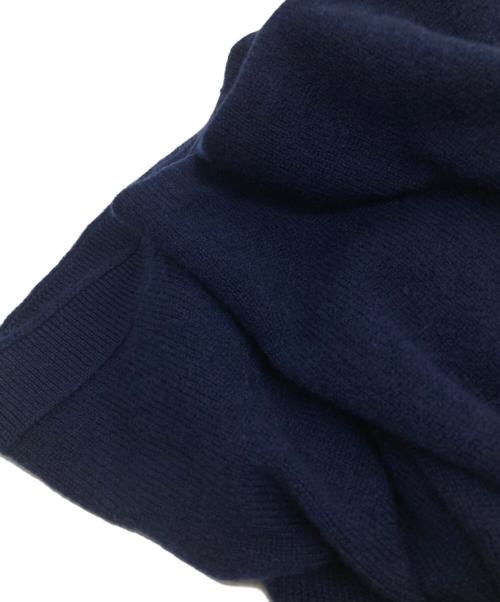 JIL SANDER（ジルサンダー）JIL SANDER (ジルサンダー) カシミヤマフラー ネイビーの古着・服飾アイテム