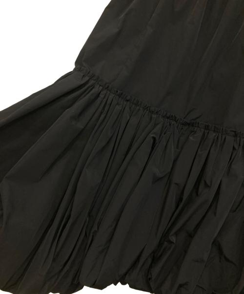 machatt（マチャット）machatt (マチャット) バルーンメモリースカート ブラック サイズ:36 未使用品の古着・服飾アイテム
