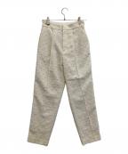 OHGAオオガ）の古着「DOT PANTS」｜ホワイト