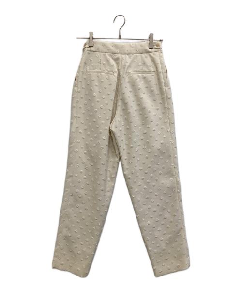 OHGA（オオガ）OHGA (オオガ) DOT PANTS ホワイト サイズ:S 未使用品の古着・服飾アイテム