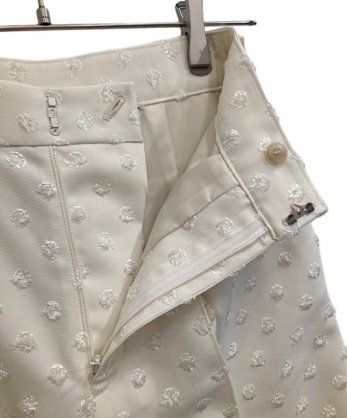 OHGA（オオガ）OHGA (オオガ) DOT PANTS ホワイト サイズ:S 未使用品の古着・服飾アイテム