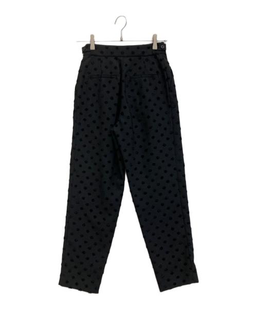OHGA（オオガ）OHGA (オオガ) DOT PANTS ブラック サイズ:S 未使用品の古着・服飾アイテム