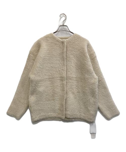 LAGUNA MOON（ラグナムーン）LAGUNA MOON (ラグナムーン) ノーカラージャケット アイボリー サイズ:F 未使用品の古着・服飾アイテム