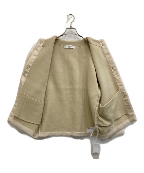 LAGUNA MOON（ラグナムーン）LAGUNA MOON (ラグナムーン) ノーカラージャケット アイボリー サイズ:F 未使用品の古着・服飾アイテム