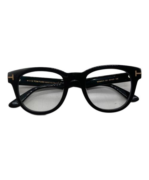 TOM FORD（トムフォード）TOM FORD (トムフォード) 眼鏡 ブラックの古着・服飾アイテム