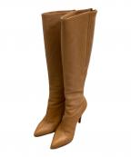 Christian Louboutinクリスチャン・ルブタン）の古着「ロングブーツ」｜ブラウン