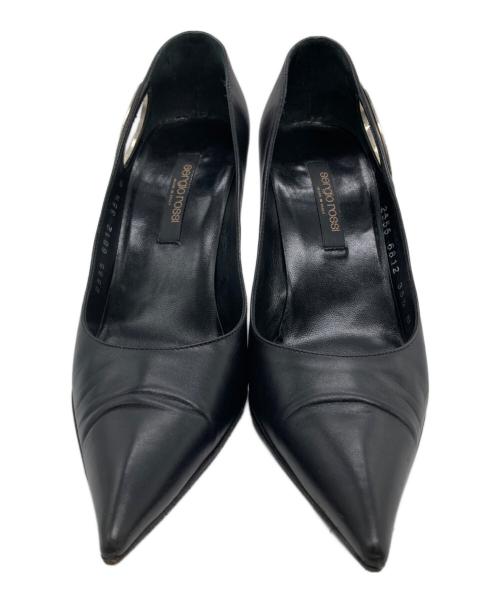 sergio rossi（セルジオロッシ）sergio rossi (セルジオロッシ) パンプス ブラック サイズ:SIZE 35 1/2の古着・服飾アイテム