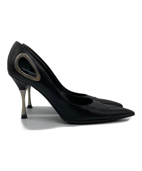 sergio rossi（セルジオロッシ）sergio rossi (セルジオロッシ) パンプス ブラック サイズ:SIZE 35 1/2の古着・服飾アイテム