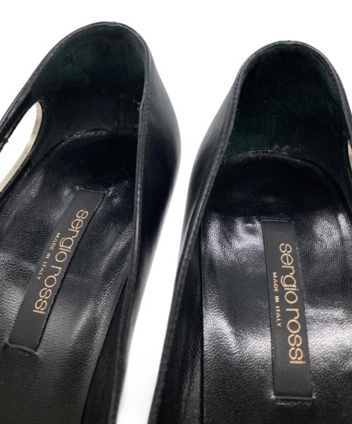 sergio rossi（セルジオロッシ）sergio rossi (セルジオロッシ) パンプス ブラック サイズ:SIZE 35 1/2の古着・服飾アイテム