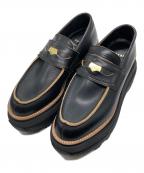 sacaiサカイ）の古着「コインローファー」｜ブラック