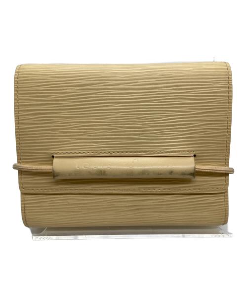 LOUIS VUITTON（ルイ ヴィトン）LOUIS VUITTON (ルイ ヴィトン) 3つ折り財布 アイボリーの古着・服飾アイテム