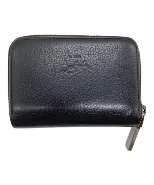Christian Louboutin（クリスチャン・ルブタン）Christian Louboutin (クリスチャン・ルブタン) スタッズコインケース レッド×ブラックの古着・服飾アイテム
