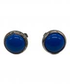 HERMESエルメス）の古着「エクリプスピアス」｜ブルー×シルバー