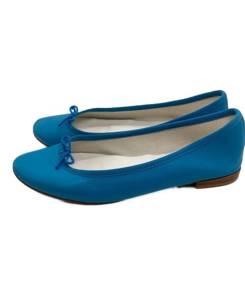 repetto（レペット）repetto (レペット) フラットシューズ スカイブルー サイズ:39の古着・服飾アイテム