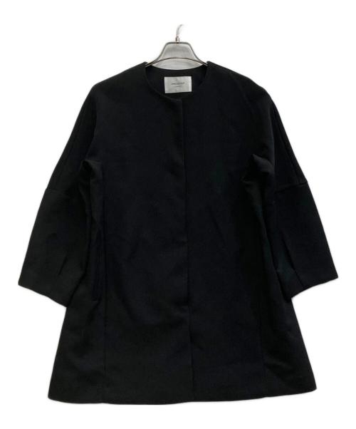 OPAQUE.CLIP（オペークドットクリップ）OPAQUE.CLIP (オペークドットクリップ) フォルムスリーブミドルコート ブラック サイズ:S 未使用品の古着・服飾アイテム