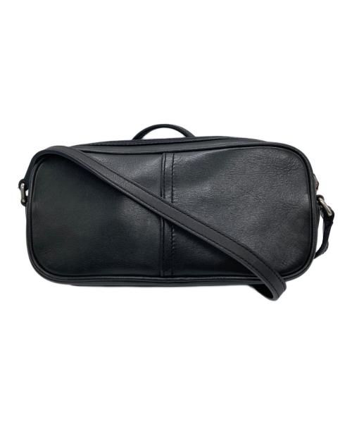 COACH（コーチ）COACH (コーチ) レザーミニショルダーバッグ ブラックの古着・服飾アイテム