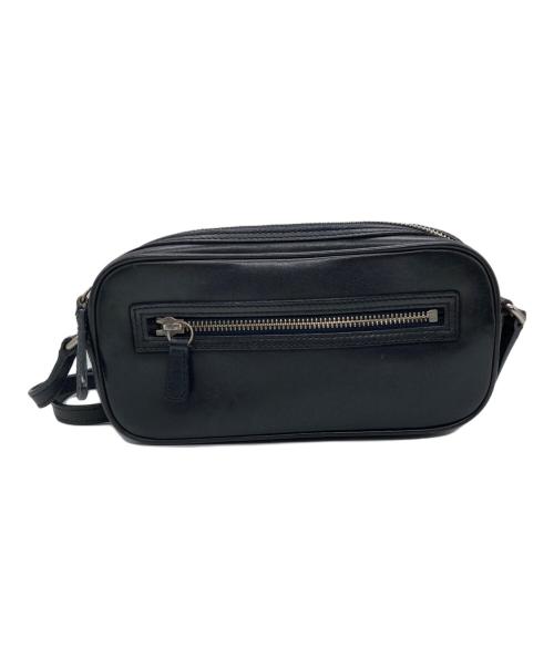 COACH（コーチ）COACH (コーチ) レザーミニショルダーバッグ ブラックの古着・服飾アイテム